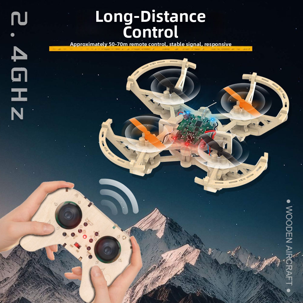 Kit Modello Drone in Legno RC  - Drone Kit Octocopter recensione e prezzo