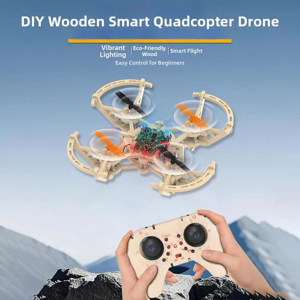 Kit Modello Drone in Legno RC  - Drone Kit Octocopter recensione e prezzo